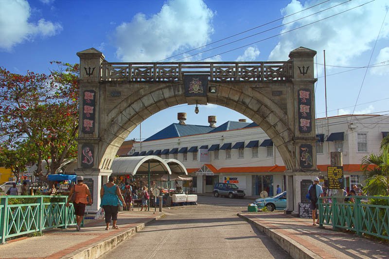 Viimeisin vierailemani maailmanperintökohde oli Barbadoksen pääkaupunki Bridgetown.