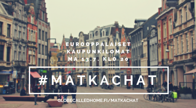 Eurooppalaiset kaupunkilomat #matkachat !